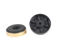Nucelit Piedini isolanti per amplificatori per apparecchiature desktop, riduzione della base in schiuma con foro centrale per un facile montaggio Piedi amplificatori Piedi Hifi Isolamento Pad