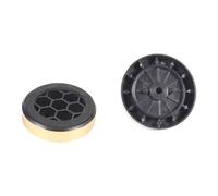 Nucelit Piedini isolanti per amplificatori per apparecchiature desktop, riduzione della base in schiuma con foro centrale per un facile montaggio Piedi amplificatori Piedi Hifi Isolamento Pad