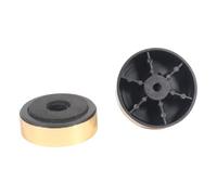 Nucelit Piedini isolanti per amplificatori per apparecchiature desktop, riduzione della base in schiuma con foro centrale per un facile montaggio Piedi amplificatori Piedi Hifi Isolamento Pad