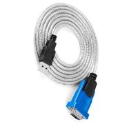Nucelit Plug and Play - Convertitori da USB a RS232 per il collegamento di modem e fotocamere digitali, cavo di scambio dati sicuro, adattatore porta 50 cm