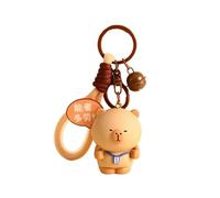 Nucelit Portachiavi creativo per borsa con ciondolo a forma di orso in stile cartone animato, accessorio alla moda, ciondolo per borse e zaini, portachiavi alla moda per studenti, Coloro che possono