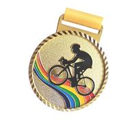 Nucelit Premio premio di sport della scuola della competizione di sport delle medaglie del metallo con il nastro per le medaglie commemorative di sport della competizione