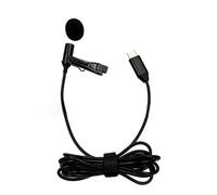 Nucelit Professionale Lavalier Mic Lapel Clip On Microfono Tipo C Connettori Porta Per Action 3/4 Sport Camera Ampia Frequenza