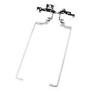 Nucelit Set di 2 cerniere originali per copertura posteriore LCD per Pavilion 15-P 15-P066US 15-P000 762508-001 argento non-touch