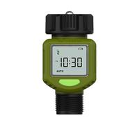 Nucelit Timer automatico dell'acqua Timer per tubo flessibile per irrigazione Ampio display LCD Regolatore spruzzatore programmabile per uso esterno Irrigatore programmabile