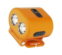 Nucelit Torcia frontale da polso con base portatile per corsa notturna, campeggio, manutenzione, USB, ricaricabile
