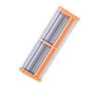Nucelit Transparents 6 Sezione 21700 Batteria Powerbanks con Display Digitale e Funzione Luce Campeggio per Avventure All'Aperto Alimentazione di Crisi