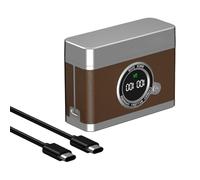 Nucelit Universals Compatibilità NPW126S Caricabatteria Case Ricarica Veloce Display LCD per on the Go Utilizzare Caricabatterie Portatile