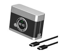 Nucelit Universals Compatibilità NPW126S Caricabatteria Case Ricarica Veloce Display LCD per on the Go Utilizzare Caricabatterie Portatile
