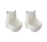 Nucelit Vaso per piante a forma di gattino, contenitore da giardino carnoso per casa, scrivania, piccolo ornamento a forma di gattino