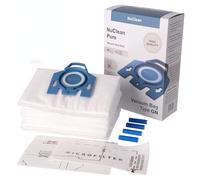 NuClean - Ricambio per sacchetti Miele Hoover - Compatibile con HyClean C3 GN Cat and Dog Vacuum Dust Bag (4 sacchetti, 2 filtri e deodoranti profumati)