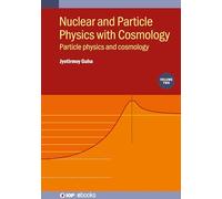 Nuclear and Particle Physics With Cosmology: Particle Physics and Cosmology (2)