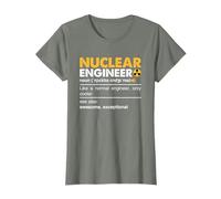 Nuclear Engineer Definition Noun - Funny Nuclear Engineering Maglietta