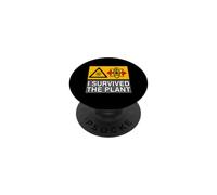 Nuclear Power Plant Worker I Survived The Plant PopSockets PopGrip Adesivo
