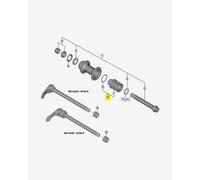 Nucleo della ruota libera Shimano Deore M6010 12 mm
