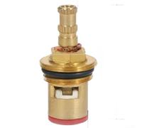 Nucleo della valvola a disco con anello di sicurezza per impianti idraulici a freddo singolo costruito con rame per resistere all'ossidazione e alla degradazione (B)