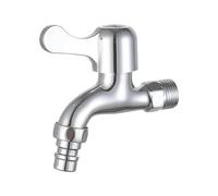 Nucleo della valvola del rubinetto della rondella a parete - 1/2 "ingresso dell'acqua a 4 punti per lavatrici (anima in plastica)