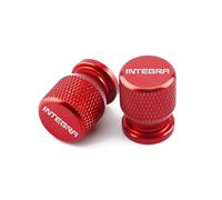 nucleo della valvola della motocicletta Per HON@&DA Integra 700 750 S 750D DCT NC750 NC750D Moto CNC Alluminio Ruota Pneumatico Parti Valvola Stelo Tappi Copertura(Red)