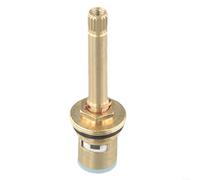 Nucleo della valvola doccia a stelo lungo in ottone per progetti di retrofit che richiedono costruzione a disco in rame e specifiche filettate standard (76 mm)