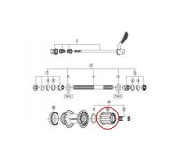 Shimano Cassetta Core Fh-rm66