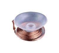 nucleo di saldatura, Confezione da 5 stoppini for la rimozione della saldatura in treccia dissaldante in rete di rame, diverse misure.(1.5meters X3.0mm)