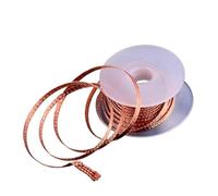 nucleo di saldatura, Nastro a treccia di maglia dissaldante, filo di saldatura in rame, diverse misure 1,0-4,0 mm x 1,5-3,0 m(1.0mm*3.0Meters)