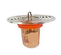 Nucleo Di Scarico A Pavimento 1/2/4 pezzi Wc a prova di insetti Anti-odore Deodorante Scarico a pavimento Fogna a Copertura domestica Bagno Universale(4Pcs)