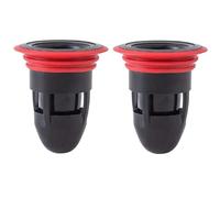 Nucleo Di Scarico A Pavimento Aggiornato 2PCS Scarafaggio Controllo Dei Parassiti Deodorante Scarico A Pavimento Core Cucina Bagno Wc Anti-odore Doccia Tappo Spina trappola(Ordinary-Black)