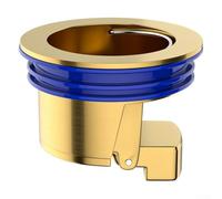 Nucleo di scarico a pavimento in rame con chiusura automatica a gravità per un rapido flusso d'acqua e protezione contro il riflusso