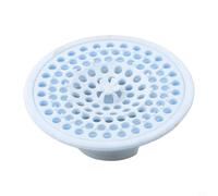 Nucleo di scarico per pavimento del bagno per guarnizione doccia, materiale ABS con finitura in silicone blu, stile moderno, adatto a tubi da 40 mm-75 mm, prova e non blocca