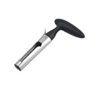 Nucleo in acciaio inox rimosso per rimuovere il torsolo della frutta e del torsolo della frutta e della verdura, utensile da cucina (nero A)