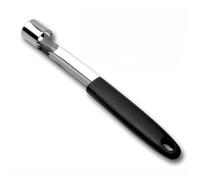 Nucleo in acciaio inox rimosso per rimuovere il torsolo della frutta e del torsolo di pera, strumento per la rimozione di frutta e verdura, gadget da cucina (nero B)