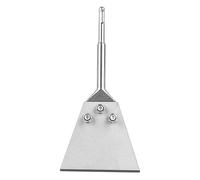Nucraft Kit raschiatore SDS Plus da 12,7 x 25,4 cm, strumento per la rimozione delle piastrelle, punta a scalpello SDS Plus, resistente, per trapano a percussione con bulloni di ricambio e dadi di