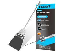 Nucraft Scalpello per stucco SDS-Max, 620 x 150 mm, raschietto per pavimenti, moquette, linoleum, colla per piastrelle, piastrelle in PVC, colore