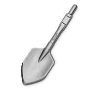 Nucraft SDS HEX Schaufelmeißel 135 x 460 mm Sechskantschaft 30mm, Tonspaten Asphaltmeißel Abstemmen für Abbruchhammern Abtragen von Beton & Mauerwerk