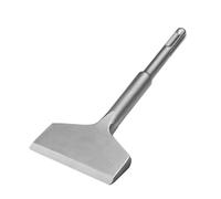 Nucraft SDS-Plus - Scalpello per piastrelle, 165 mm x 75 mm, 15° piegato per la rimozione di ceramica e piastrelle