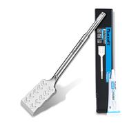 Nucraft SDS-Plus - Scalpello per piastrelle, 250 mm x 50 mm, curvato a 15°, per la rimozione di ceramica e piastrelle