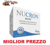 Nucron Maxi 60 compresse da 2gr integratore cane e gatto, coadiuvante diarrea