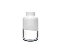 Nude Glass Magnolia, vaso medio in vetro bianco 32 cm Magnolia, vaso medio in vetro bianco 32 cm