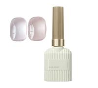 Nude Jelly Gel Polish, Milky White Sheer Nail Color, Light Pink Translucent Beauty Care, Natural Manicure Art for Women, Girls, Salone, Home and Long Lasting Gloss Finish