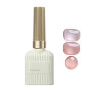 Nude Jelly Gel Polish, Milky White Sheer Nail Color, Light Pink Translucent Beauty Care, Natural Manicure Art for Women, Girls, Salone, Home and Long Lasting Gloss Finish