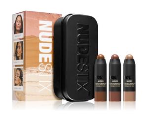 Nudestix Mini Soft & Warm Nudies palette di trucchi