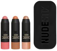 Nudestix - Roses & Honey Mini Kit - Pallet per il viso 1 St.
