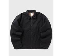 Nudie Jeans Blake Zip Jacket Duck Canvas men Windbreaker black in taglia:XL