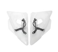 Nudo Spoiler Moto Accendere La Luce Parabrezza Raddrizzatore Laterale Spoiler Accessori Per BMW Per R1200GS R1250GS LC Per ADV F750GS F850GS 2013-2023 Alettone Aerodinamico(Clear)