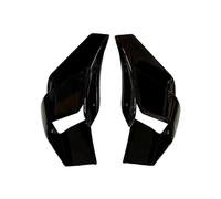 Nudo Spoiler Per YZFR7 Per YZF R7 2021 2022 2023 Moto Retrofit Aerodinamico Lato Ala Fissa Winglet Spoiler Carenatura Anteriore Alettone Aerodinamico(Bright Black)