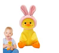 Nudorpn Animale peluche anatra, peluche anatra | 9,84 Pollici Cartoon Anatra Gialla,Roba di decorazione, Cuscino di Giocattoli, Cuscini del divano, Fidanzato addormentato per Età