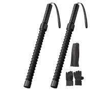 Nudorpn Battle Ropes - Set di 2 corde da allenamento portatili con anima in acciaio e impugnatura antiscivolo, per l'allenamento di tutto il corpo, palestra, attività all'aperto, boxe e