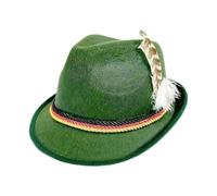 Nudorpn Cappelli Tedeschi per Oktoberfest Copricapo Unisex Non Tessuto