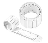 Nudorpn Cinturino in silicone riutilizzabile | Braccialetto in silicone riutilizzabile per appunti, per borsa, borsa per scuola, portafoglio, borsa da viaggio e cassetto